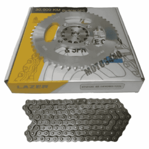 Kit Lazer Corona + Piñon + Cadena Hero Hunk 200 (37T/13T 520Hx106L)