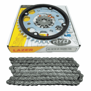 Kit Lazer Corona + Piñon + Cadena Honda CB 190 45-14/428H-132L