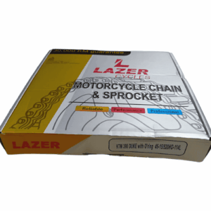 Kit Lazer Corona + Piñon + Cadena KTM 390 Duke with O'Ring 45-15/520HO-114L