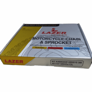 Kit Lazer Corona + Piñon + Cadena Kawasaki Versys 300 46T/14T 520HOx112L