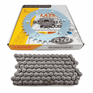 Kit Lazer Corona + Piñon + Cadena Honda XR 250 Tornado 38-13/520H-108L